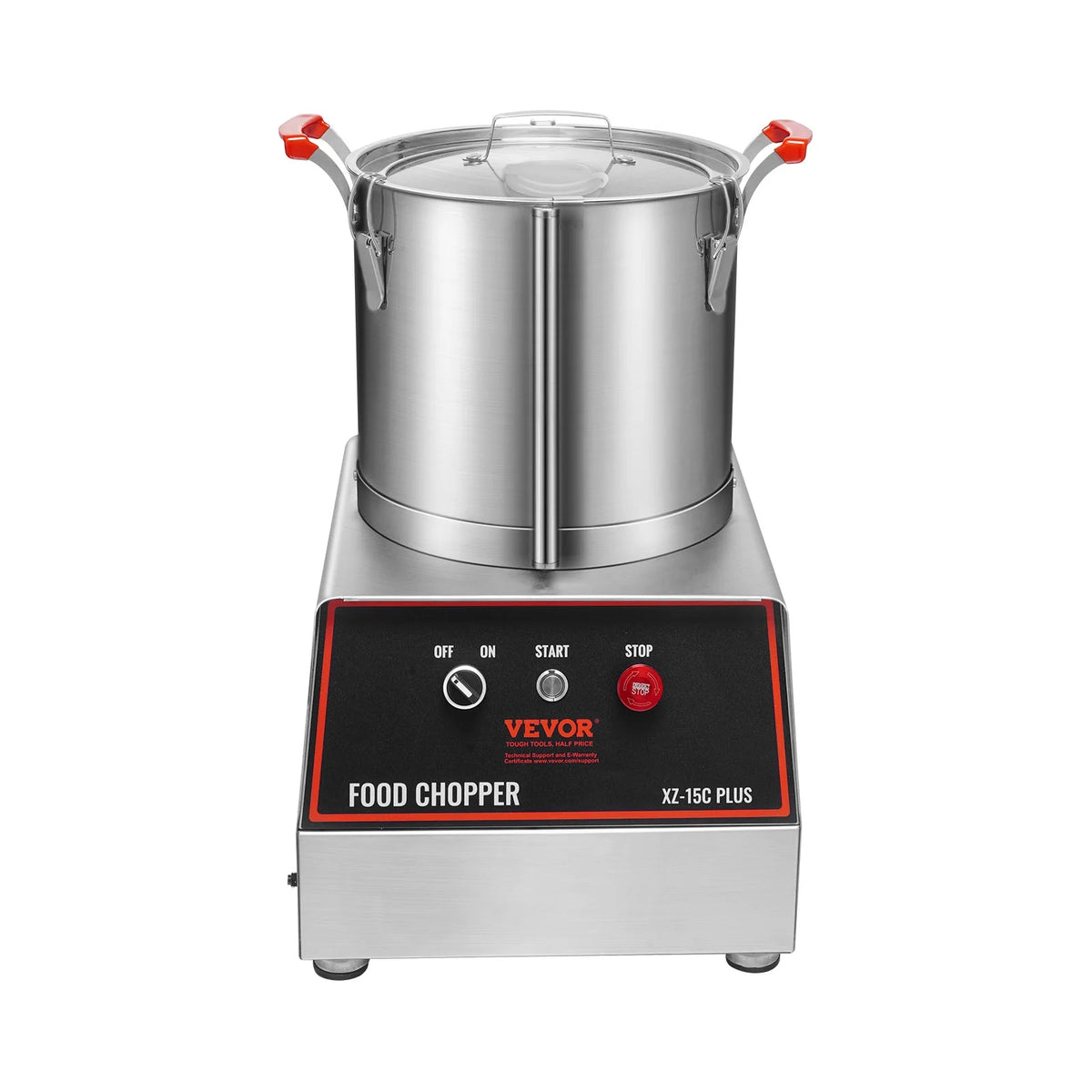 1400W 16 Quart Stainless Steel Food Processor Z30342