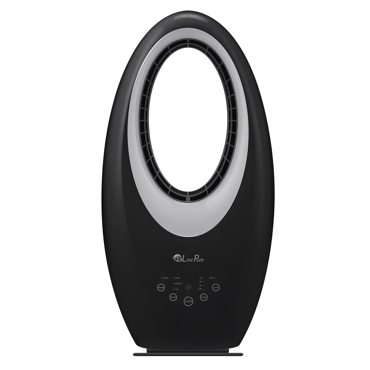Black Oscillating Bladeless Fan L67082
