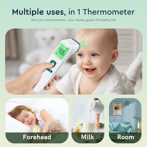 No-Touch Digital Forehead Thermometer with LED Screen X53348