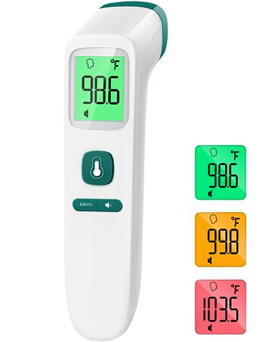 No-Touch Digital Forehead Thermometer with LED Screen X53348