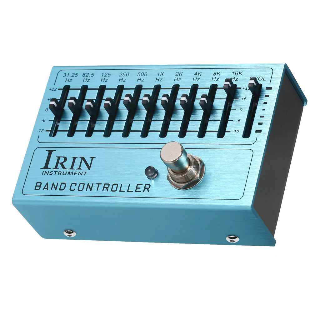 10-Band EQ Guitar Effect Pedal with True Bypass F93156