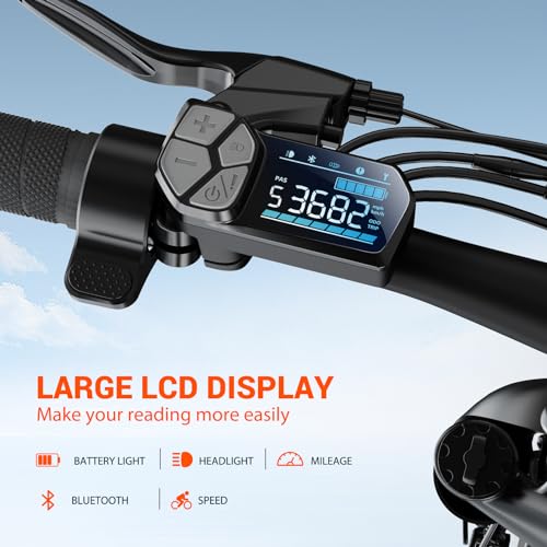 Folding Electric Bike with 20"x 4" Fat Tire N4950