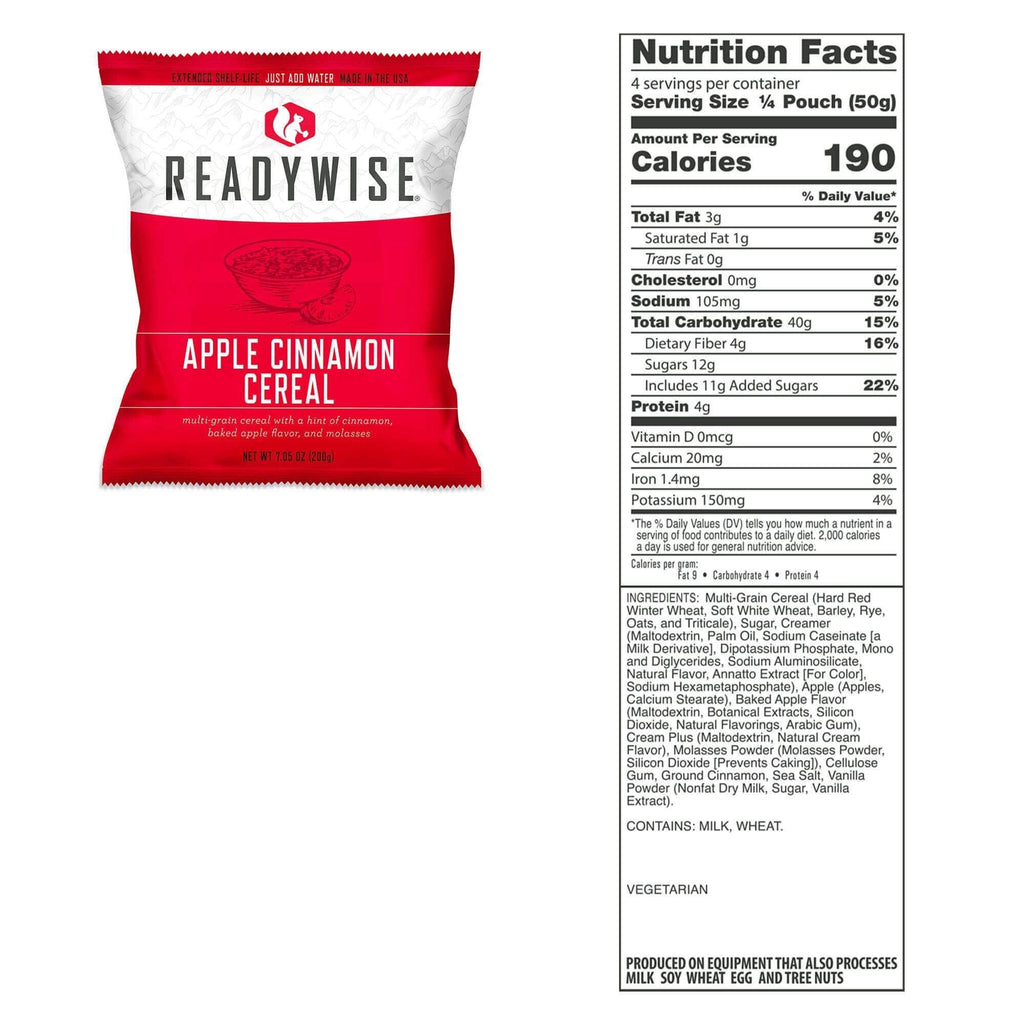 120 Serving Emergency Food Supply Kit O544