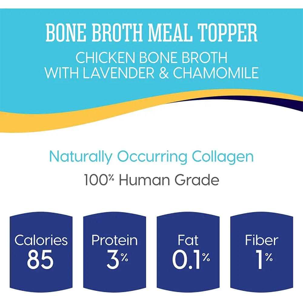 Solid Gold Chicken Bone Broth with Lavender & Chamomile Dog Food Topper F6557