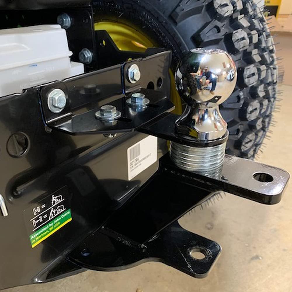 5" Rise Heavy Duty Universal Lawn Mower Trailer Hitch Pack of 2 Z375003
