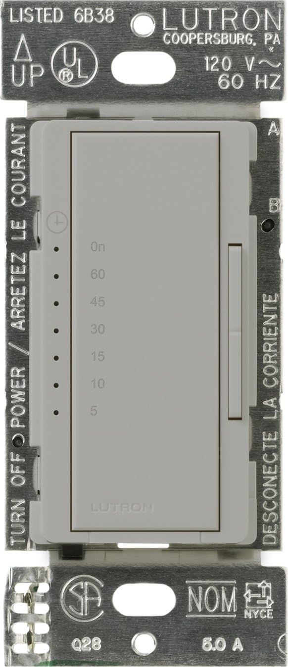 White Countdown Timer Switch for Halogen and Incandescent Bulbs Q71921