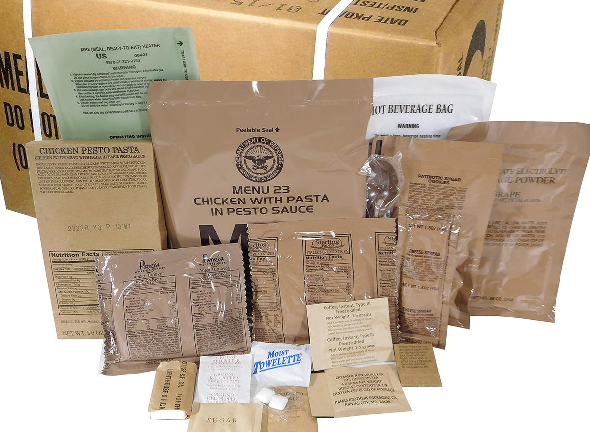 MREs Box B, U.S. Military Surplus Q531409