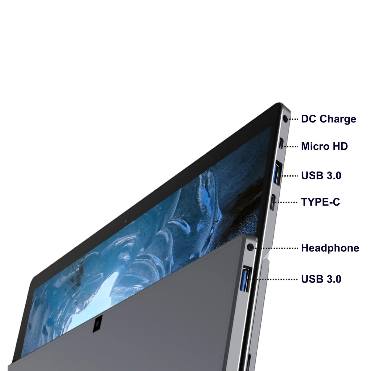 11.5" Tablet 256GB ROM 8GB RAM Windows IPS Display W5372