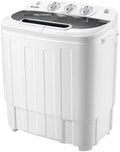 White Twin Tub Portable 16.5 lbs. Washing Machine and Dryer Combo H968