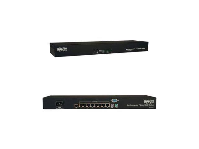 8 KVM Ports Rackmount KVM Switch F7522