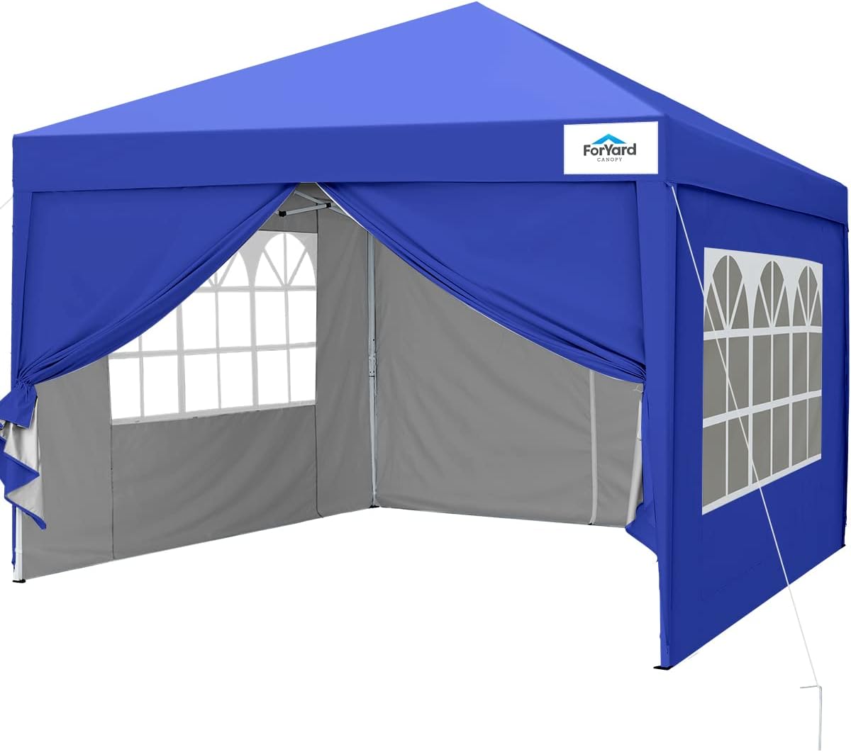 10'x10' Pop Up Canopy Tent with Sidewalls T3047