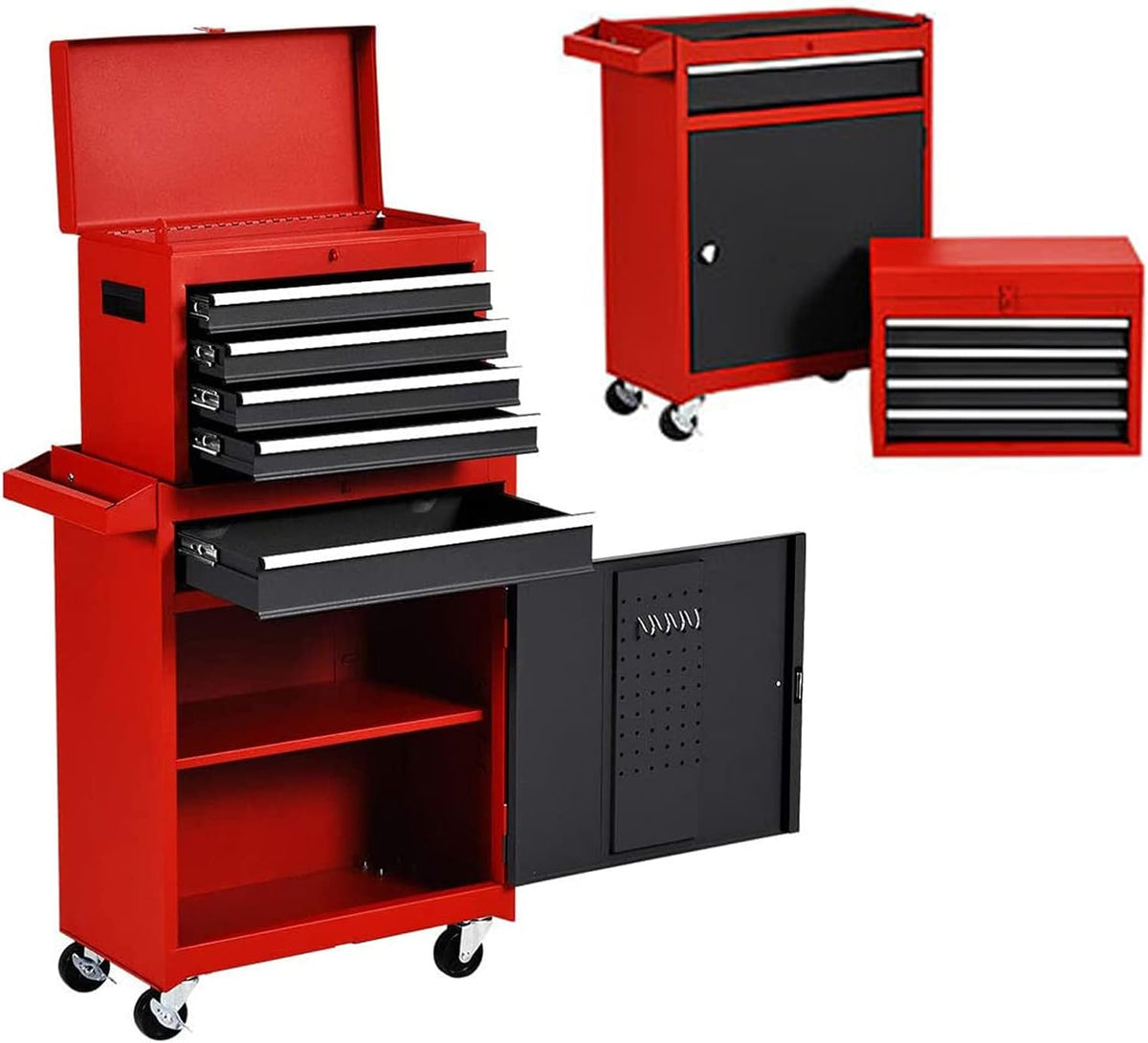 5-Drawer Rolling Tool Chest with Lockable Drawers C3181