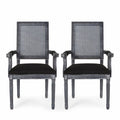 Black Dining Chair, Set of 2 F321351
