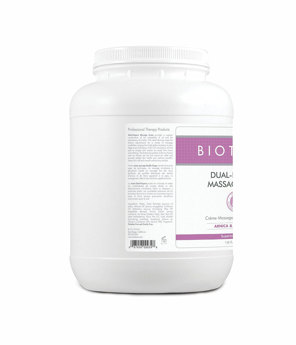 Dual-Purpose Massage Crème with Arnica and Ivy Extracts, Pack of 2 L636867