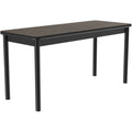 Steel Metal & Wood Library Table E53854
