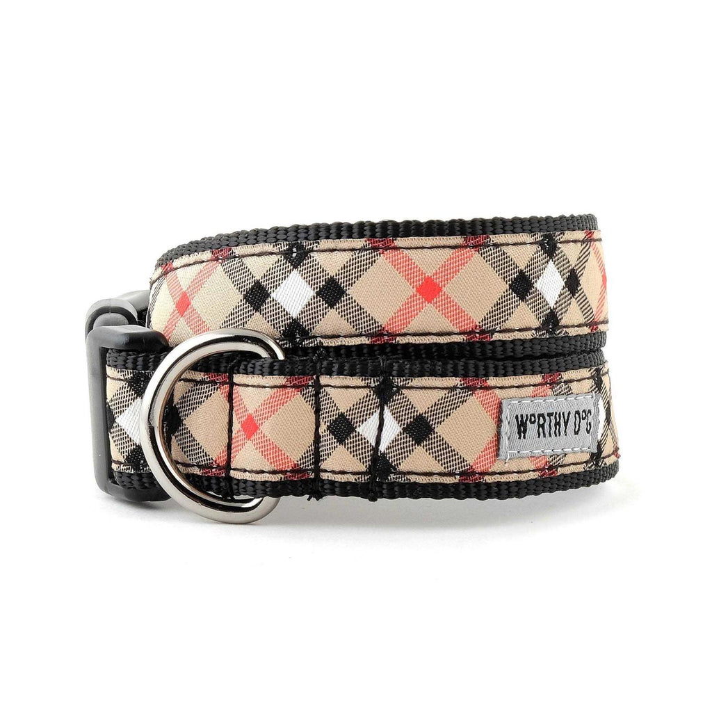 Plaid Dog Collar N75876
