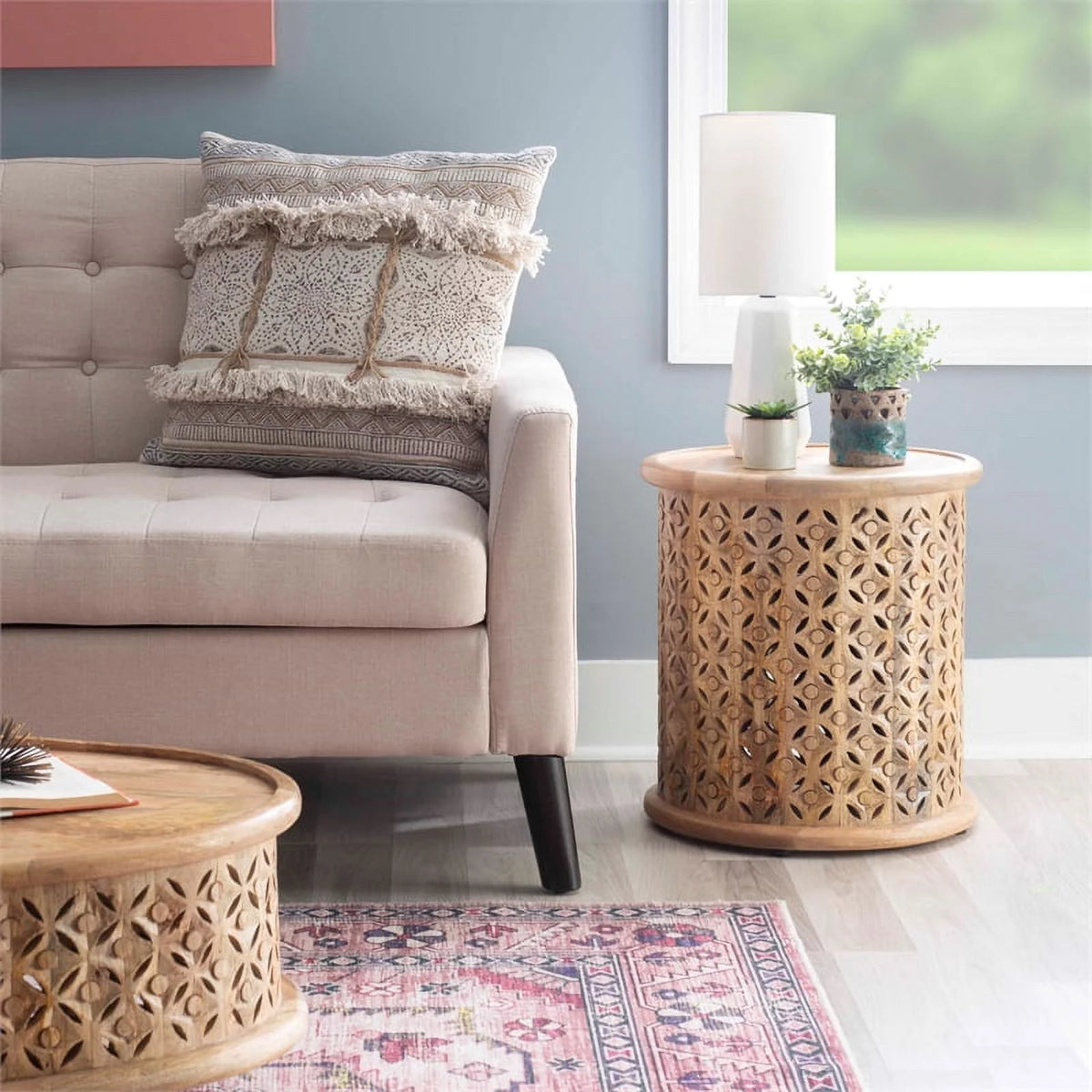 Mango Wood Side Table Z33677