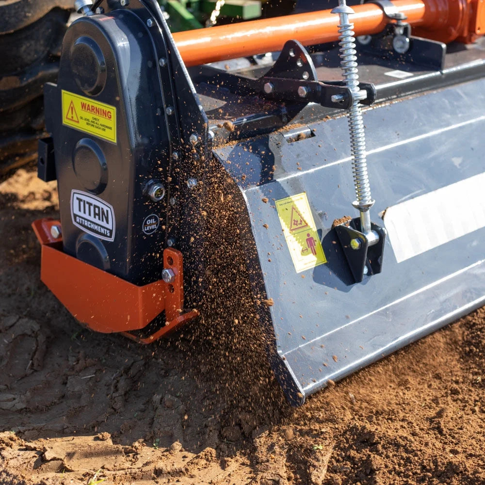 72in PTO Rotary Tiller with L-Shaped Tines W472
