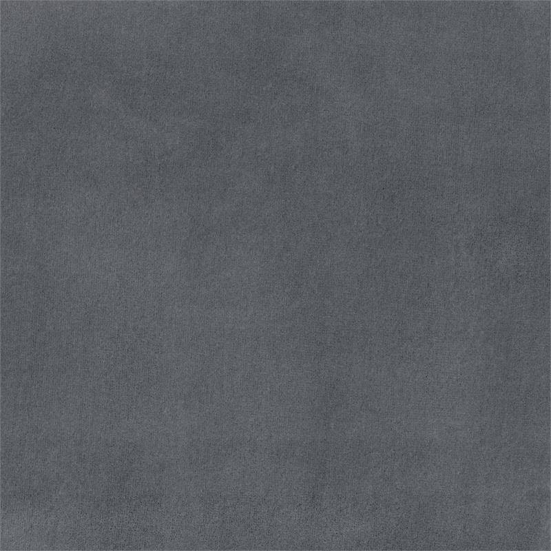 Dark Gray Velvet Loveseat with Nailhead T605