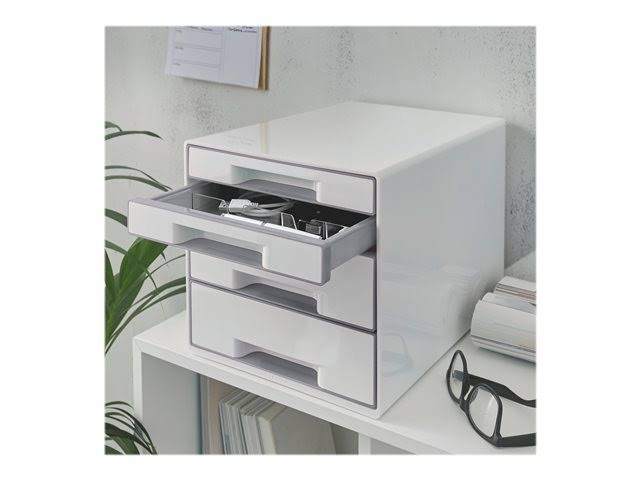 White 4 Drawer A4 Drawer Cabinet X578