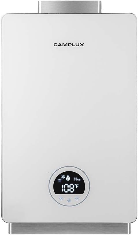 Black 3.18 GPM Propane Tankless Water Heater B166940