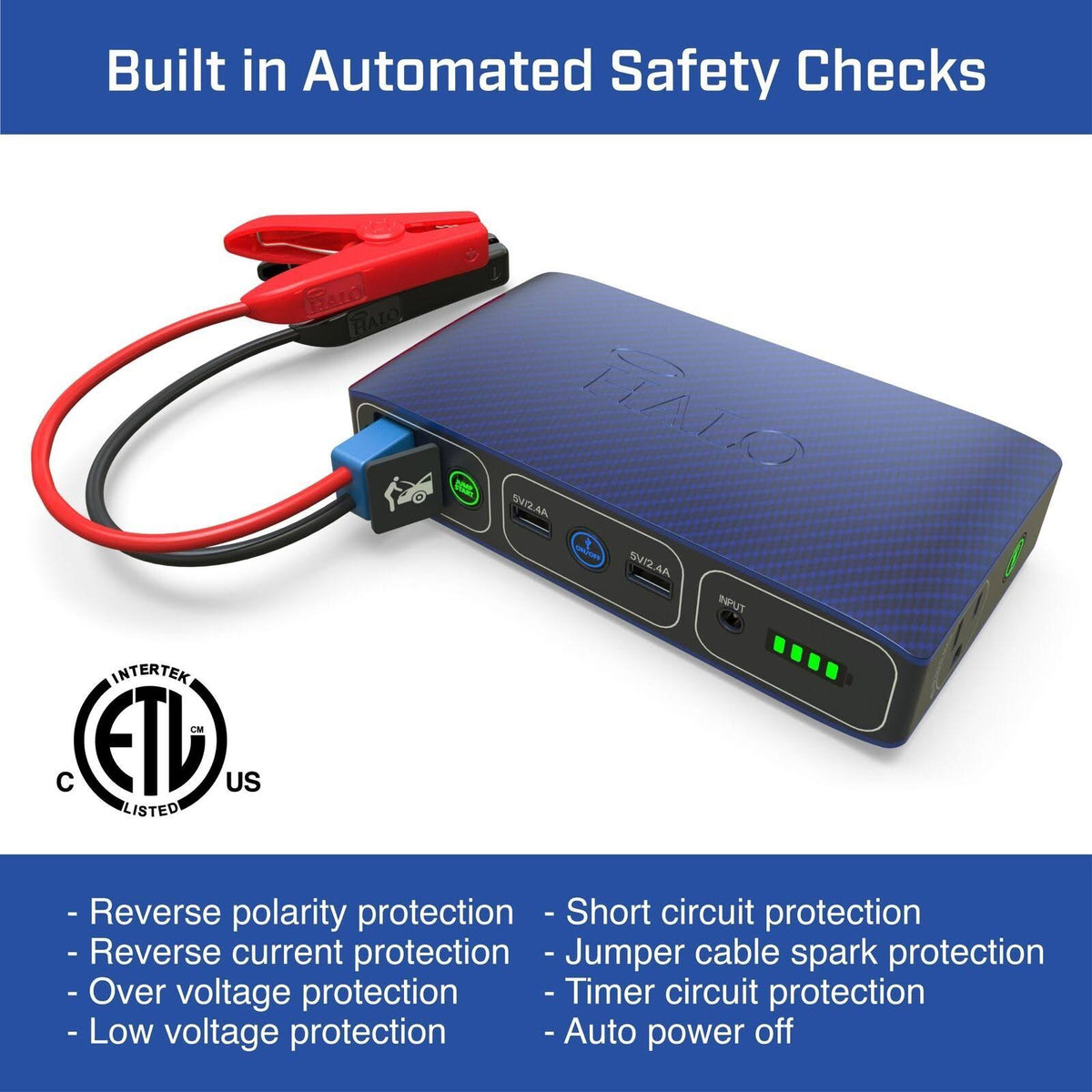 Portable Phone Laptop Charger Car Jump Starter with AC Outlet V262421