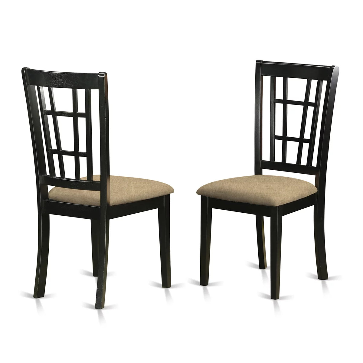 7 Piece Wooden Dining Table Set A99814