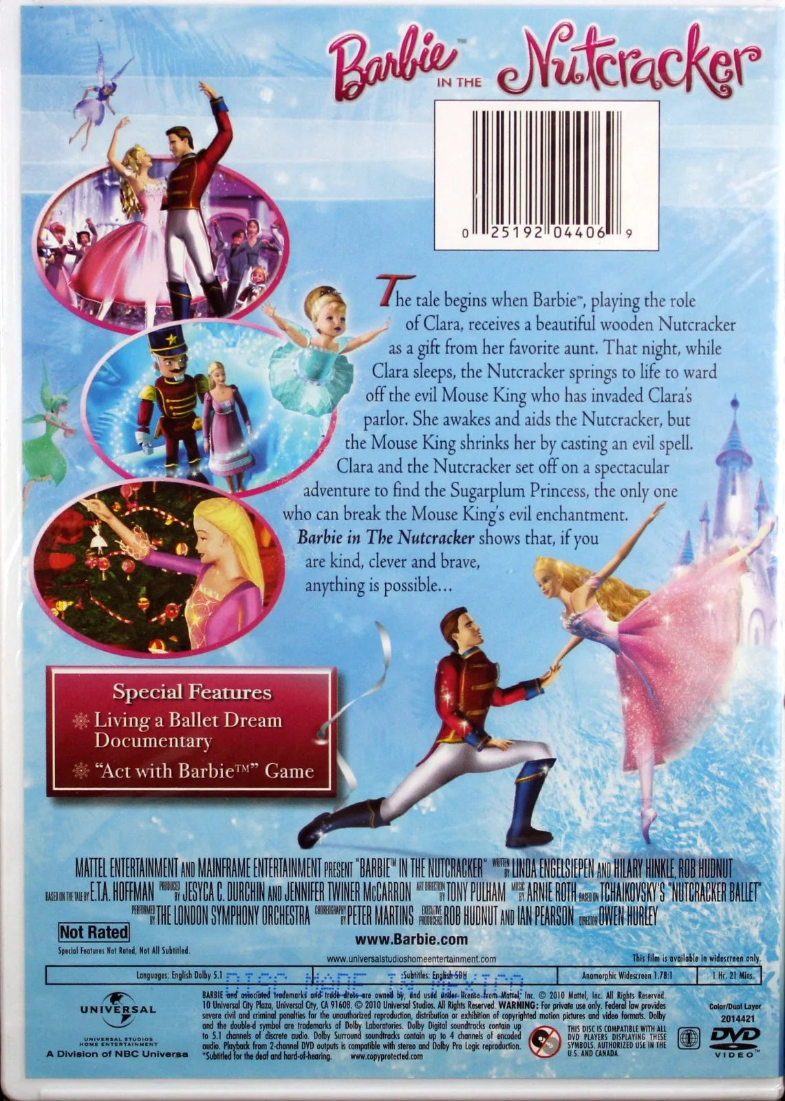 Barbie In The Nutcracker DVD J79409