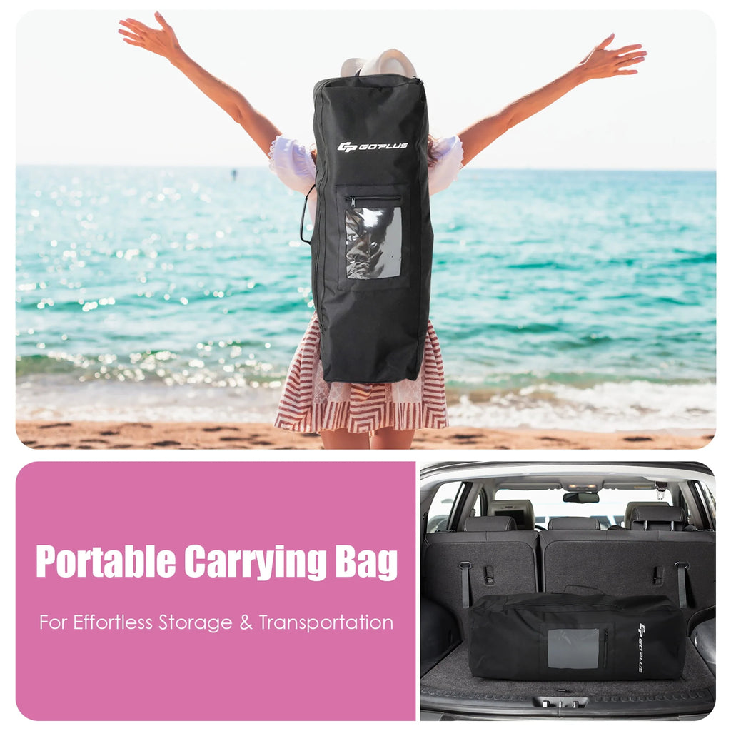10.5' Inflatable Stand Up Paddle Board with Carry Bag O306082