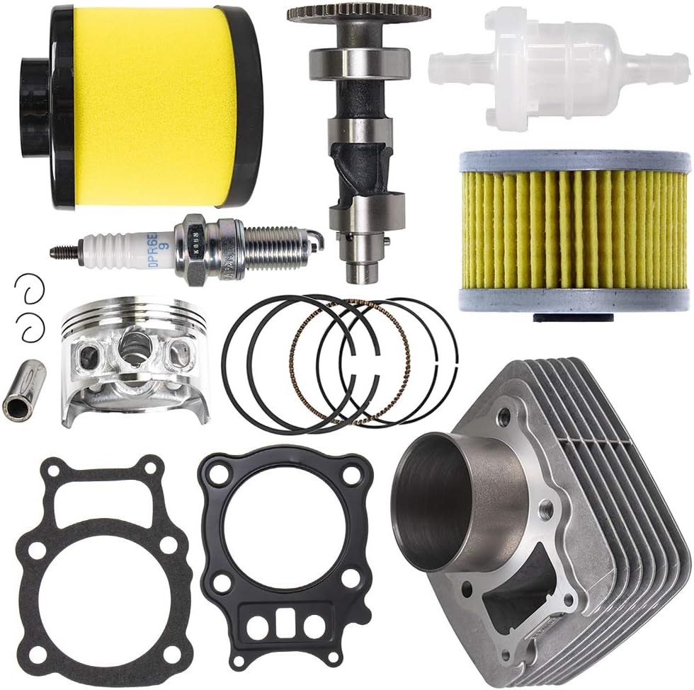 Cylinder Piston Camshaft Gasket Filter Kit For Honda Rancher TRX350 2000-2006 G30631
