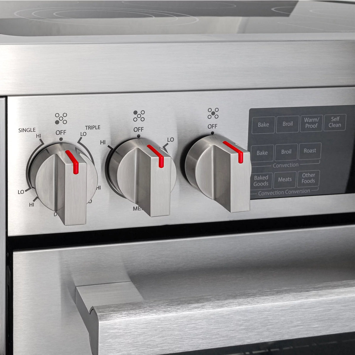 2 Piece Kitchen Appliance Bundle with 30" Electric Range and 30" Under Cabinet Range Hood C75357