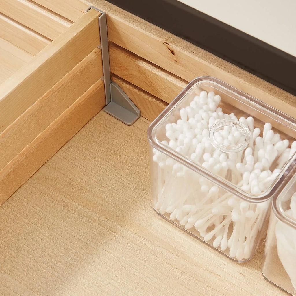 High Gloss Gray Sink Cabinet with 4 Drawers T5896