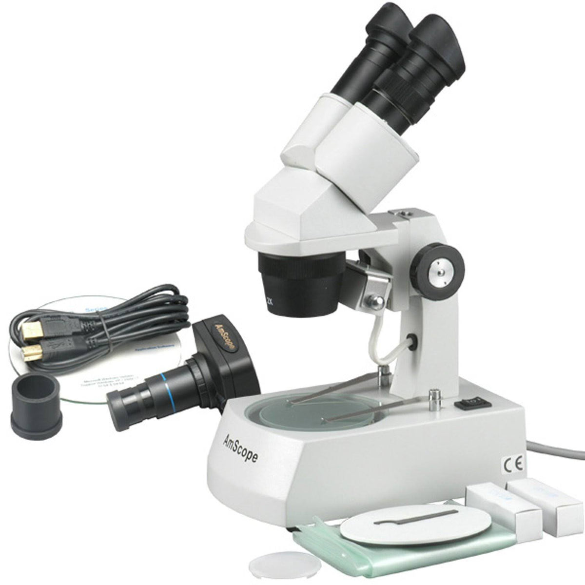 Stereo Microscope with 3MP Digital Camera K451