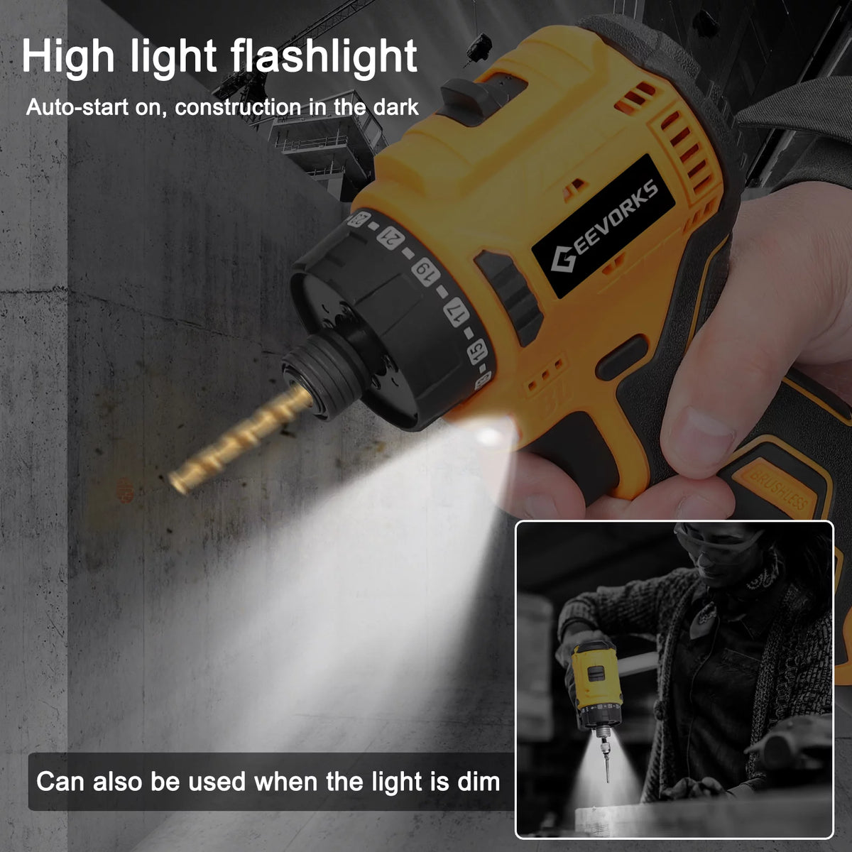 16.8V Electric Screwdriver Kit A69665