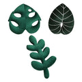 Green Plant Leaf Shaped Throw Pillow D95934