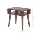 Pecan Wood End Table L357