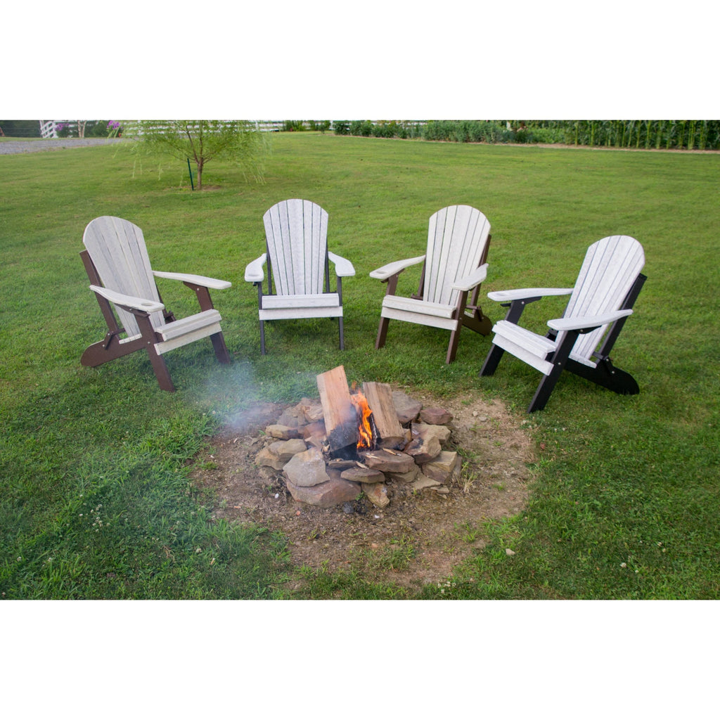Folding Adirondack Chair Dove Gray J5012
