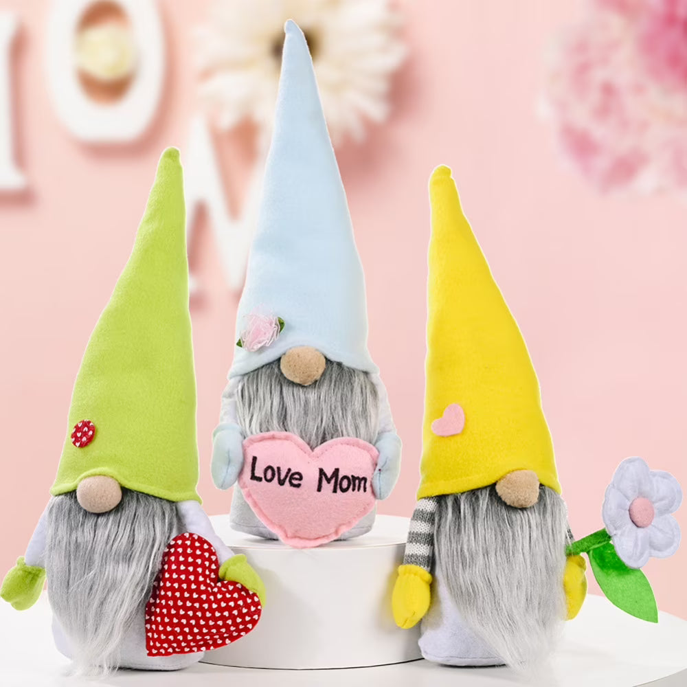 3pcs Handmade Gnome Dolls F24164