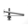 5/16 inch-18 x 1 1/4 inch Coarse Thread Phillips Pan Head Stainless Steel Machine Screw Pk 250 V5841