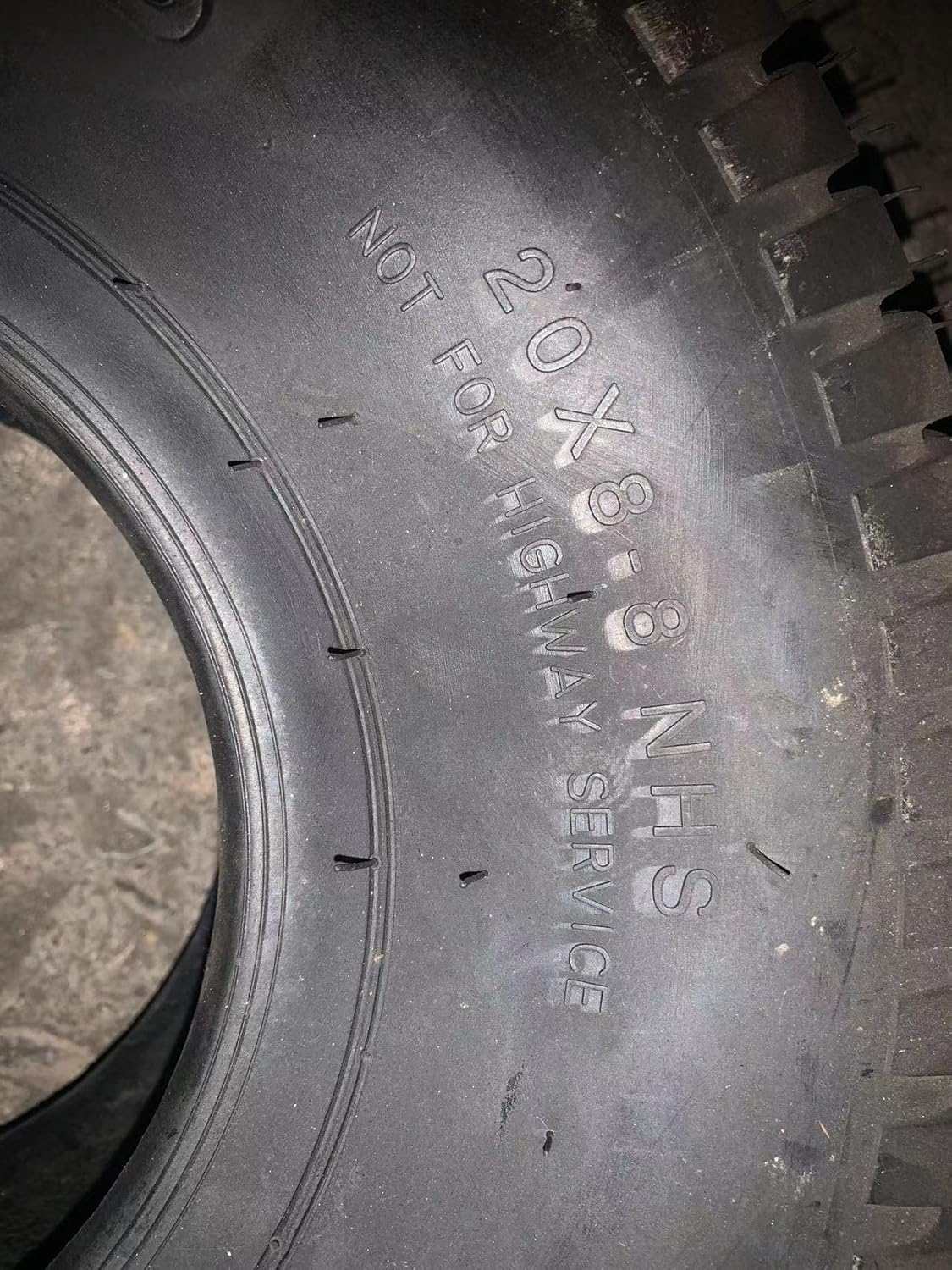 Set of 2 20X8-8 Riding Lawn Mower Turf Tire 4PR P69537