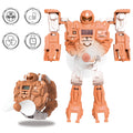 Digital Watch 3 In 1 Deformation Robot Fan S50208