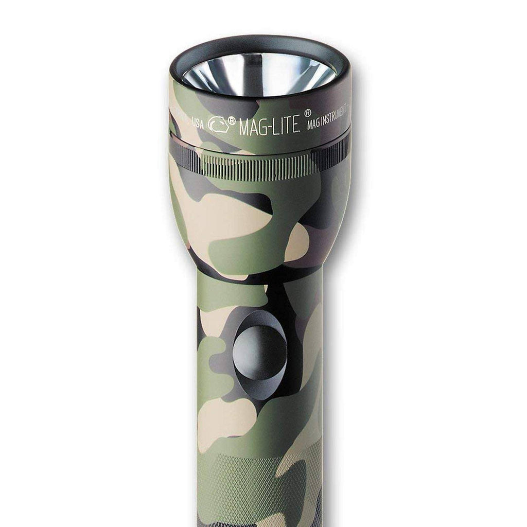 Heavy-Duty Incandescent 3-Cell D Flashlight Camo F973867