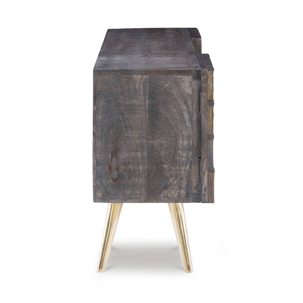 Brown Media Cabinet S331