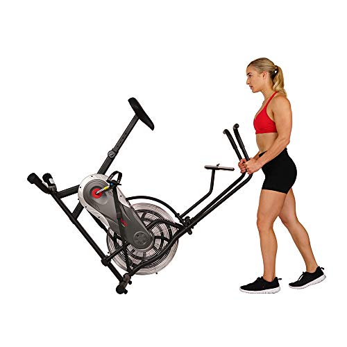 Air Bike Fan Exercise Bike with Digital Monitor and Adjustable Seat H5919