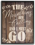 Mountains Landscape Framed Art H849