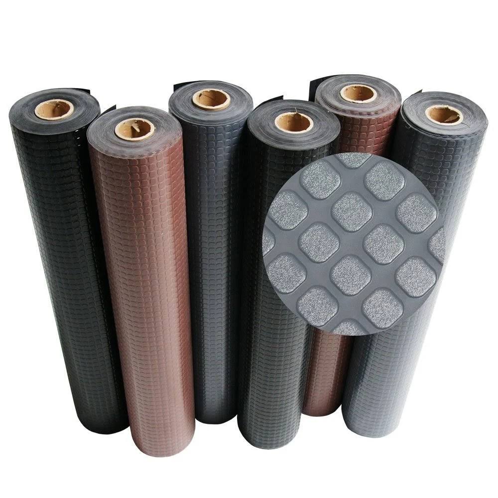 Brown 2 mm Rubber Flooring Rolls M9422