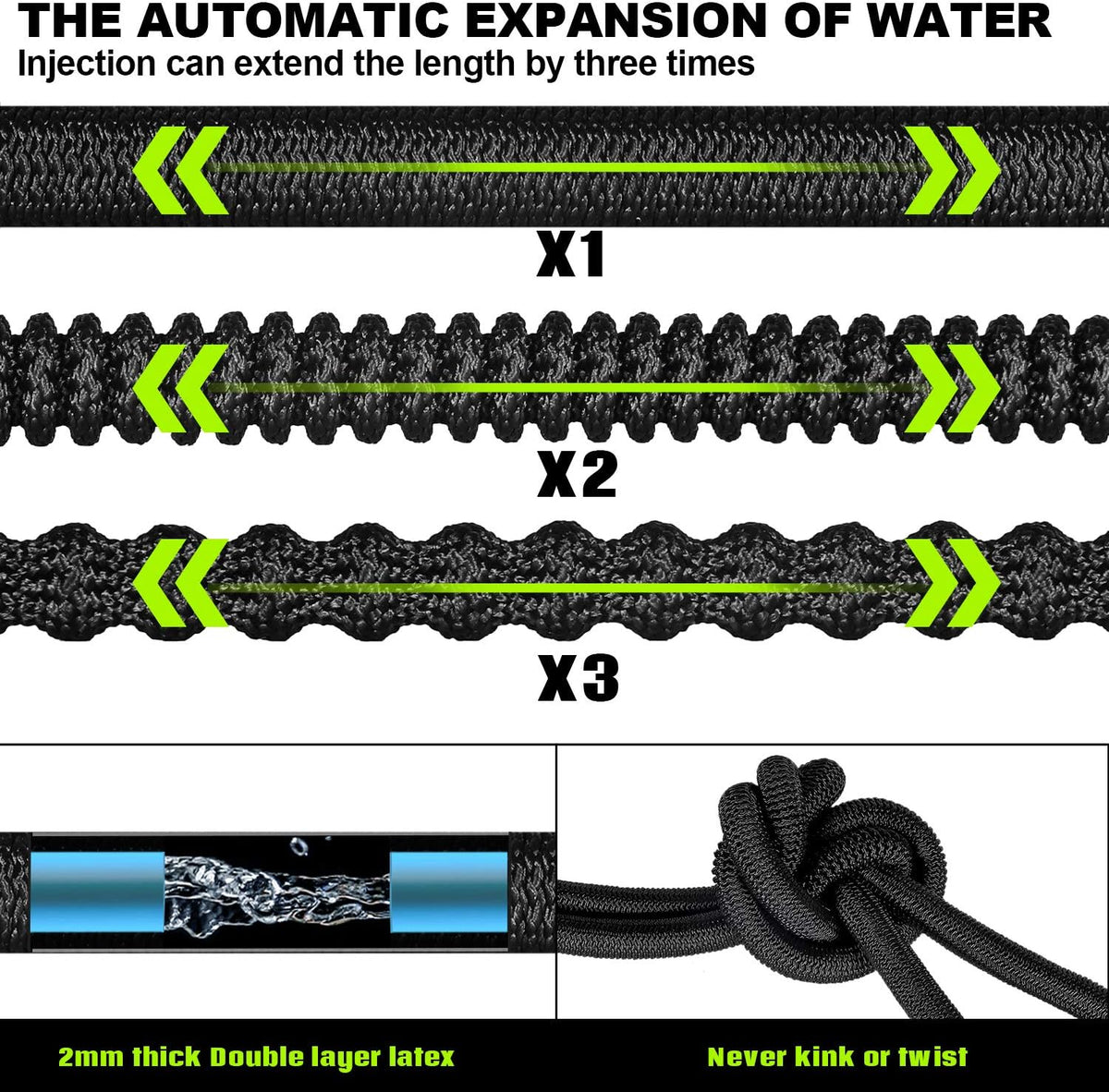 Expandable Garden Hose 100FT P302