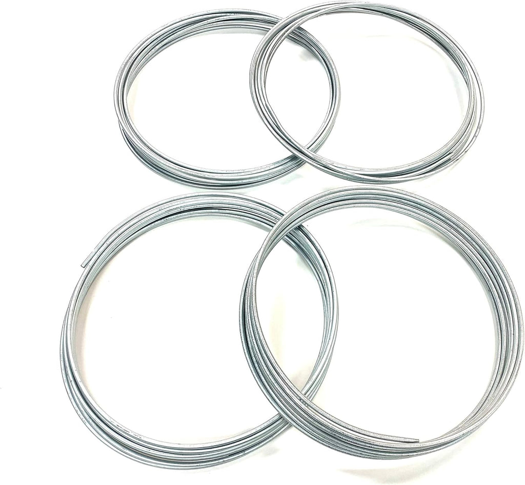 25 Foot Zinc Plated 3/16 Inch Brake Line Tubing Pack of 2 H96262