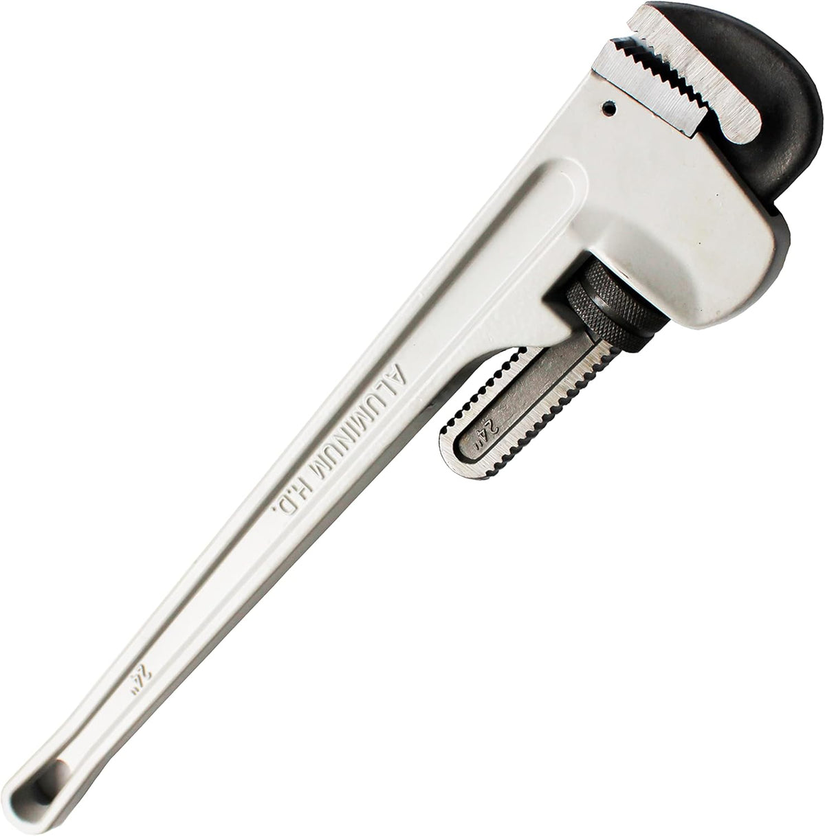 Heavy Duty Aluminum Straight Pipe Wrench 24IN Pack of 2 D63522