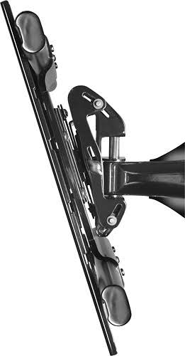 Articulating Wall Arm for Flat-Panel TVs, Extends 27-5/8, Black S921714
